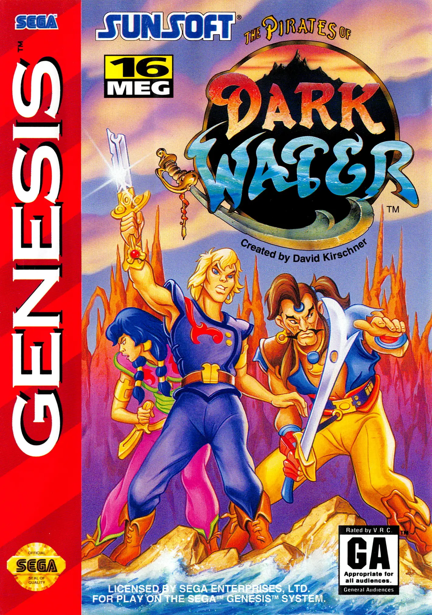Capa de Pirates of Dark Water