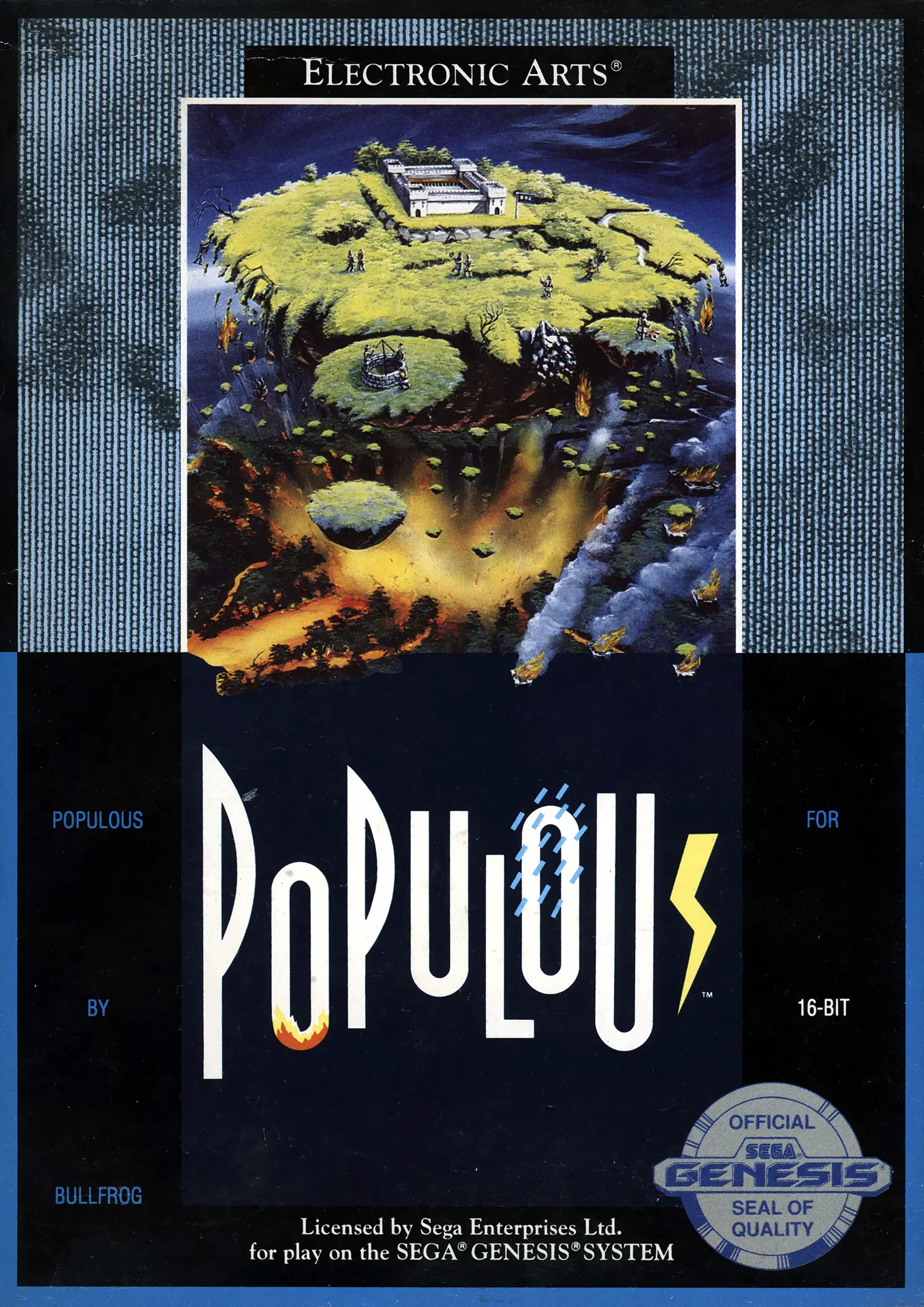Capa de Populous