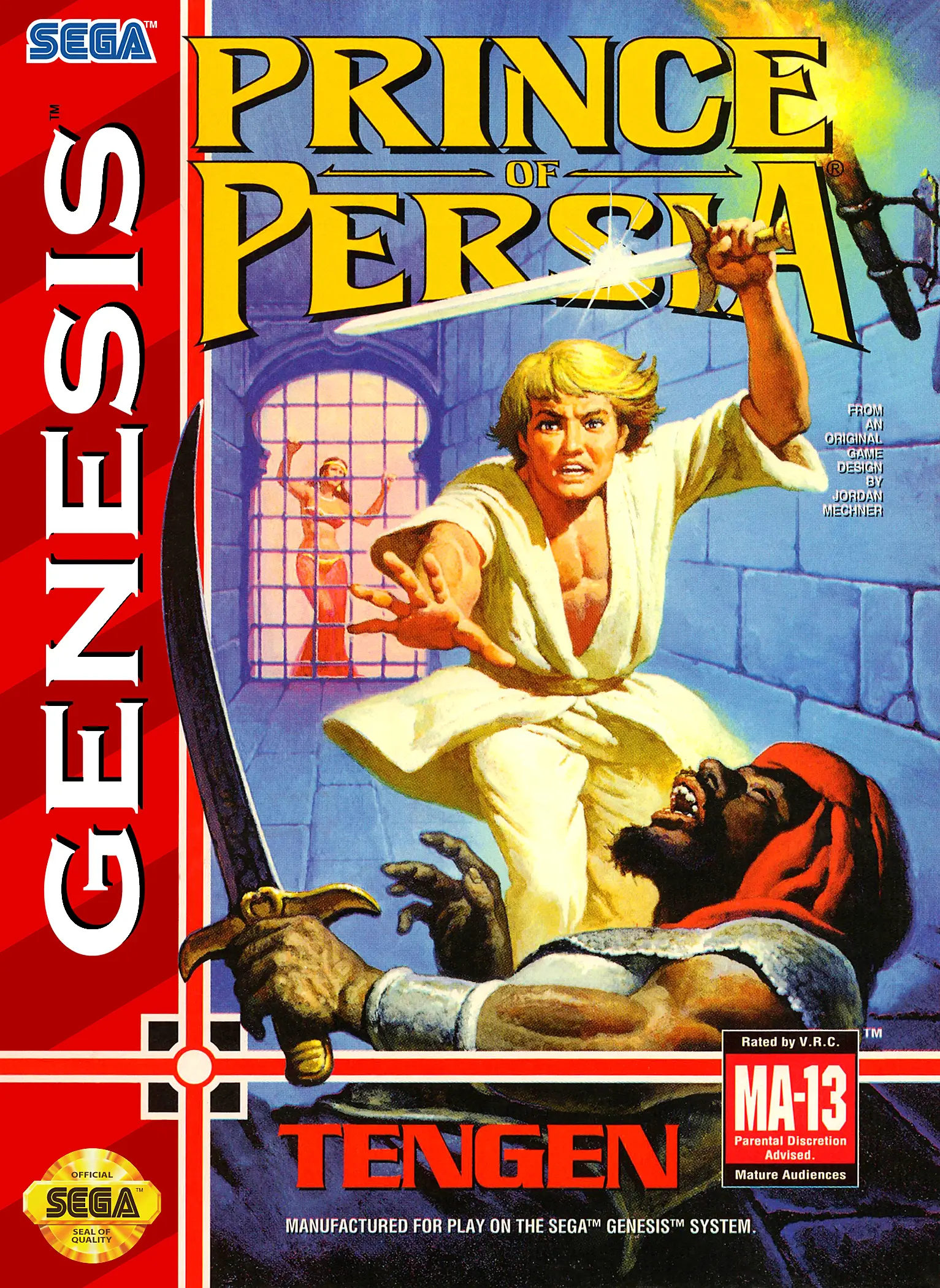 Capa de Prince of Persia