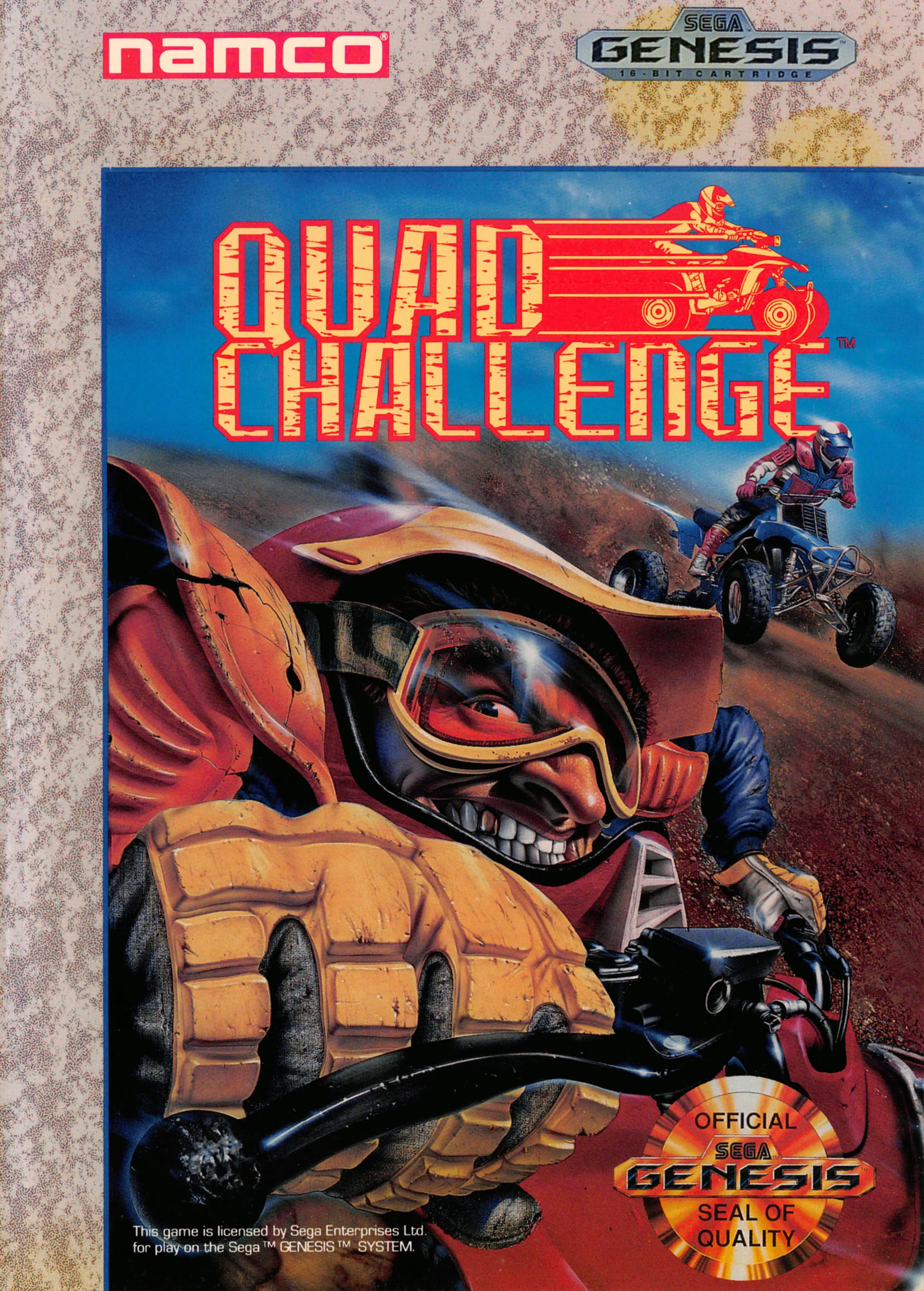 Capa de Quad Challenge