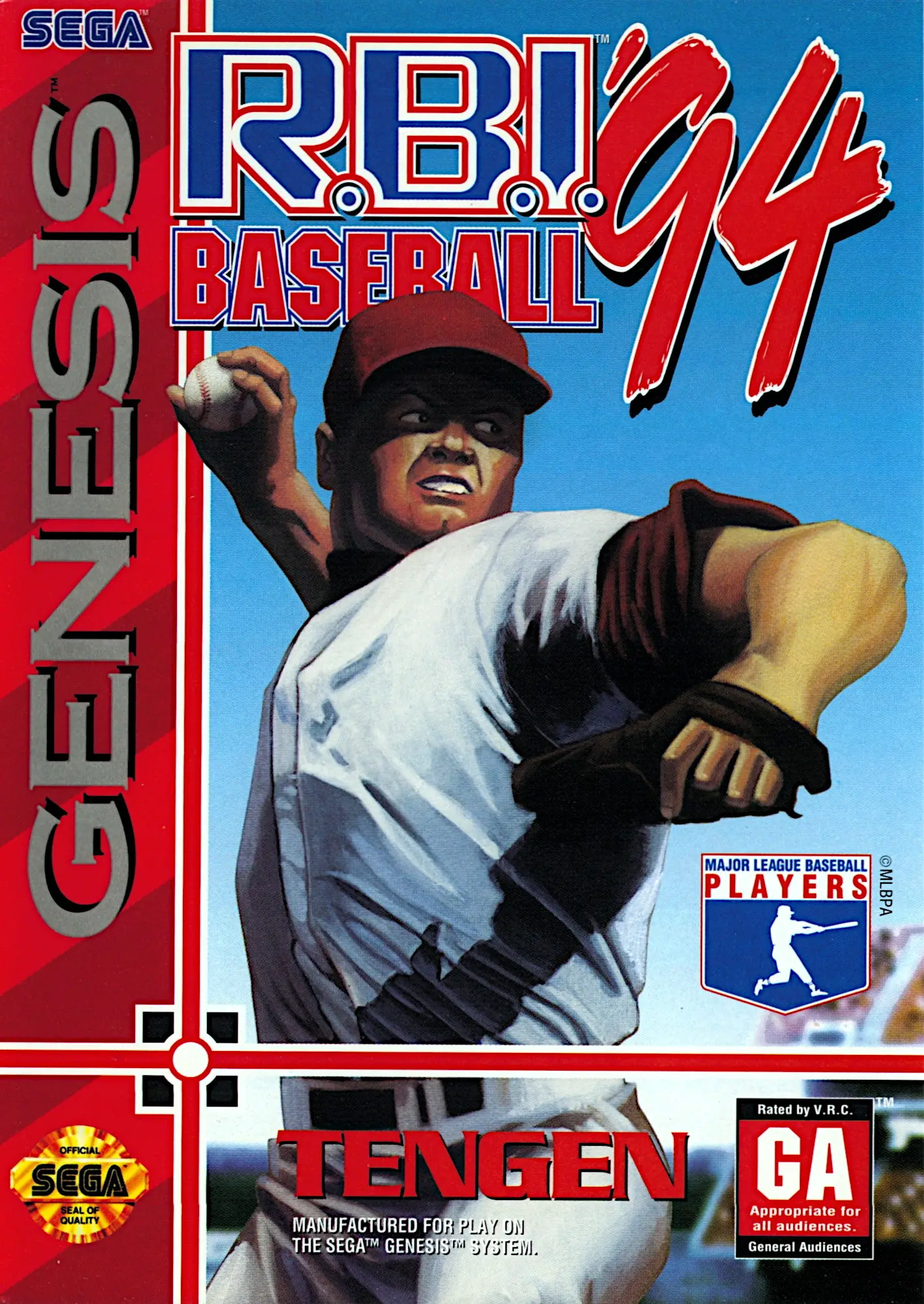 Capa de R.B.I. Baseball '94