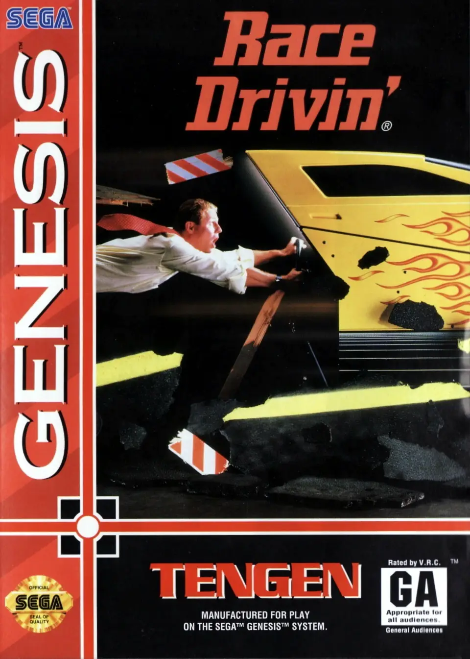 Capa de Race Drivin'