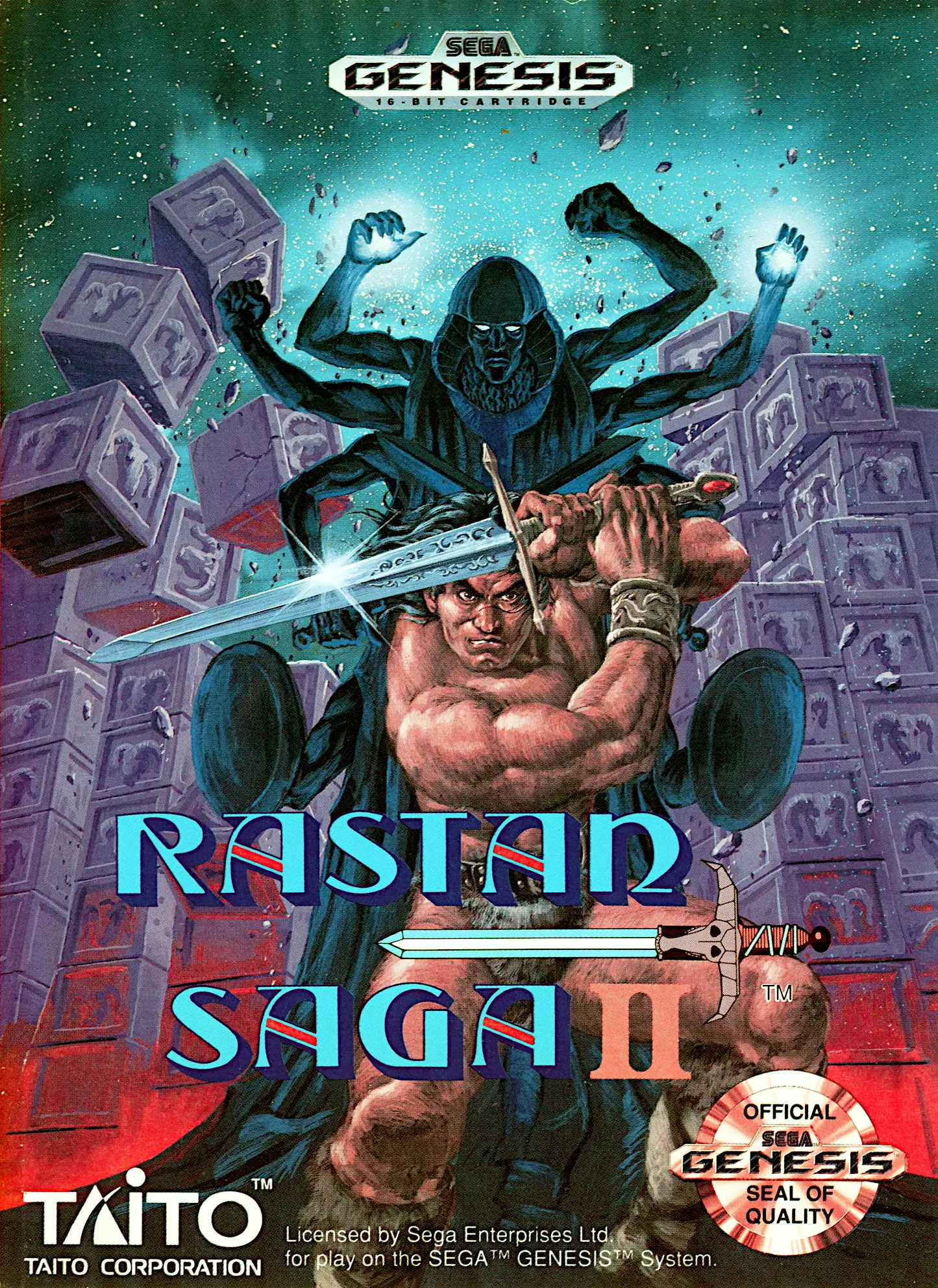 Capa de Rastan Saga II