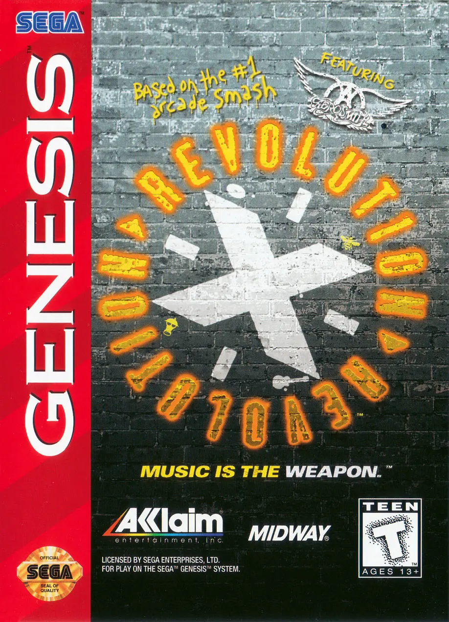 Capa de Revolution X