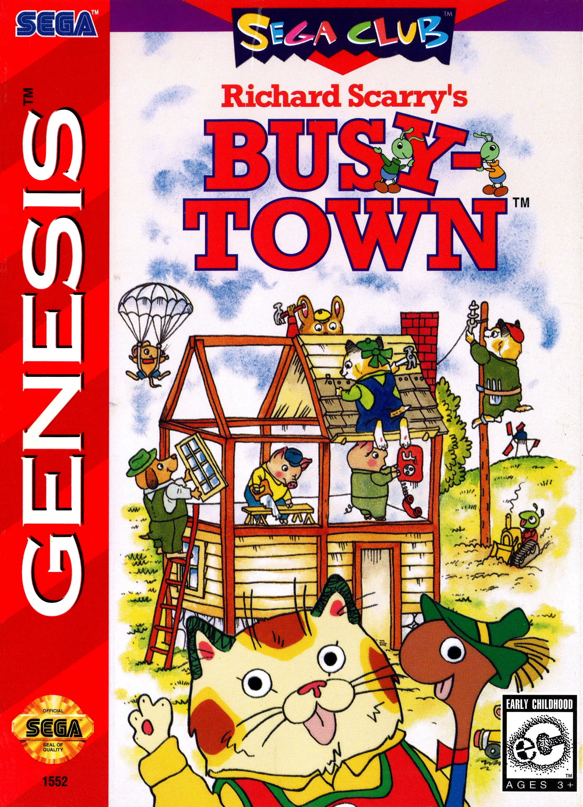 Capa de Richard Scarry's Busytown