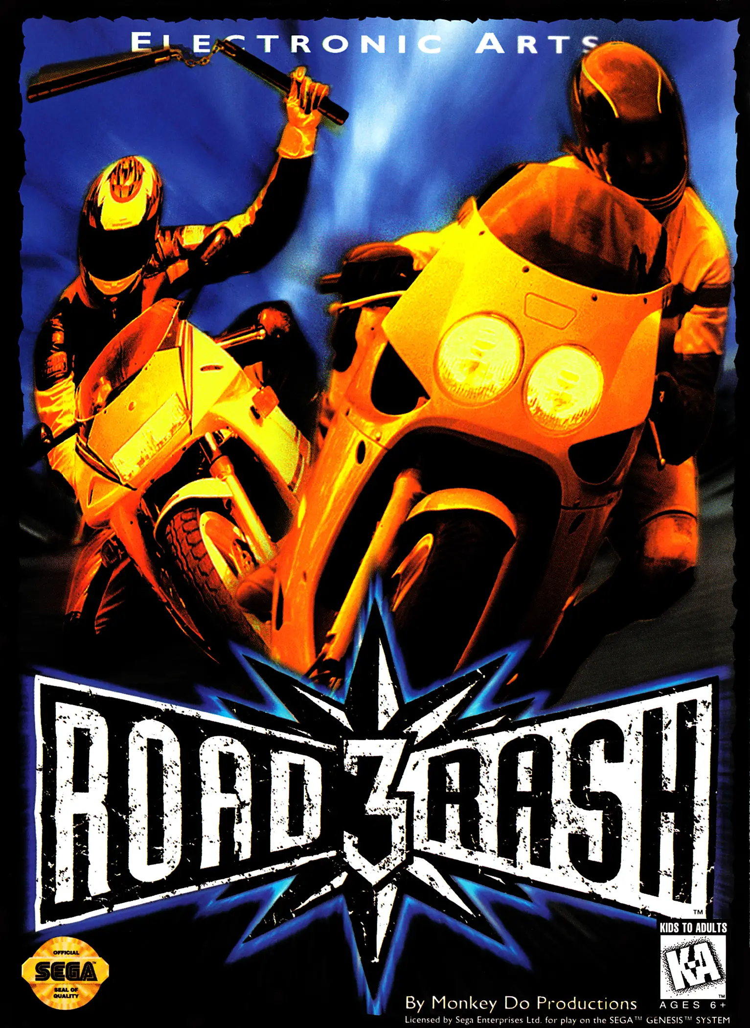 Capa de Road Rash 3
