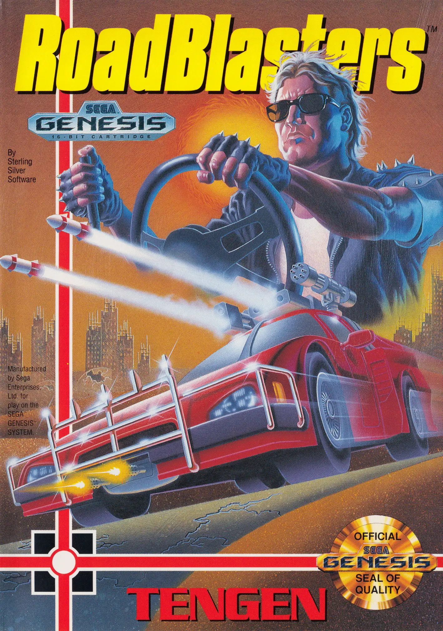 Capa de RoadBlasters