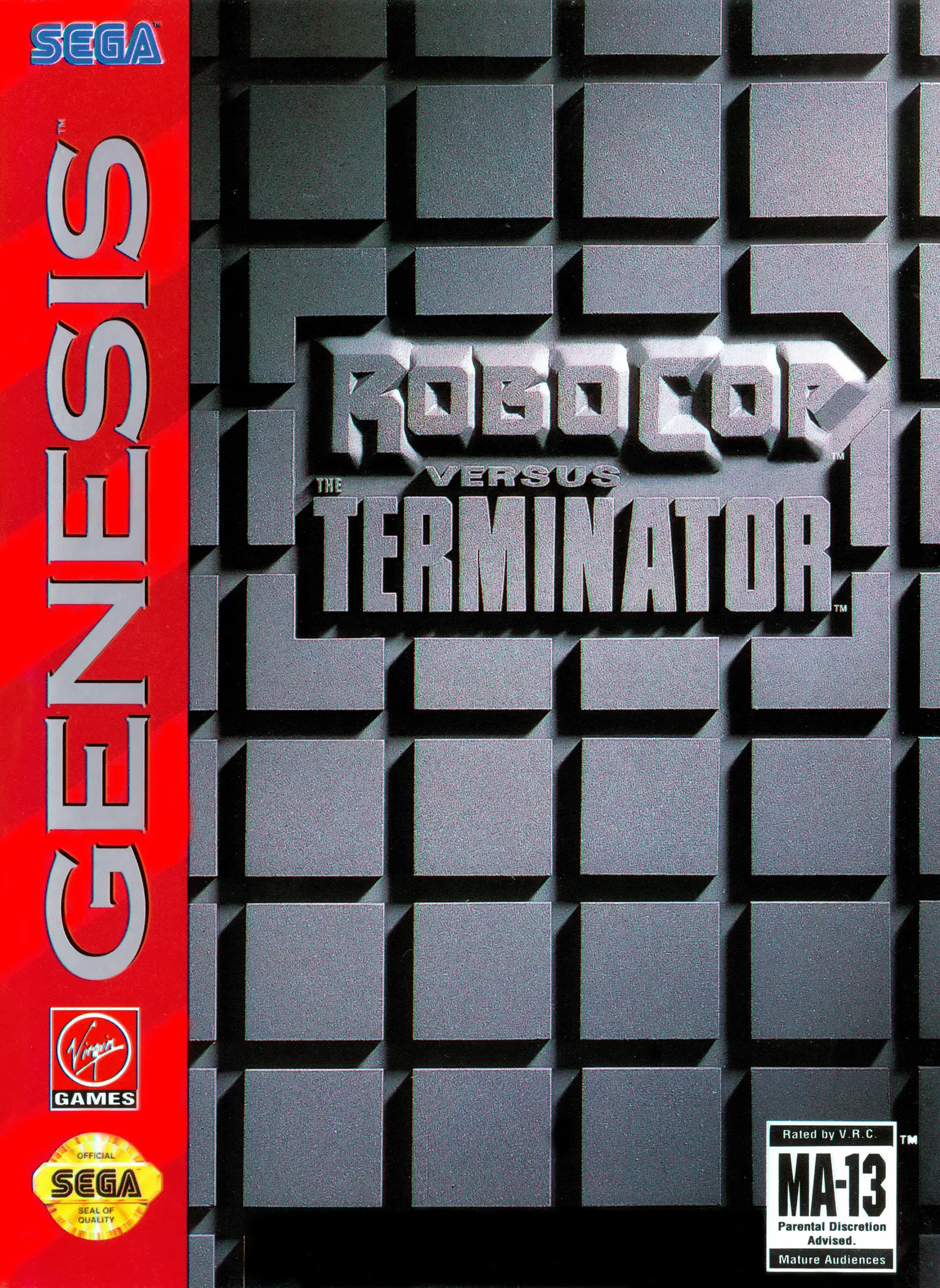 Capa de RoboCop Versus The Terminator