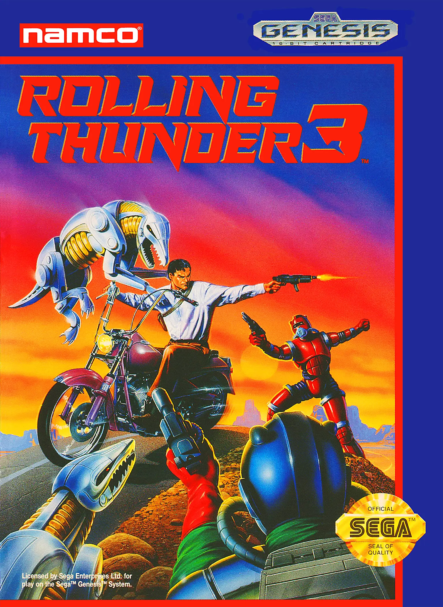 Capa de Rolling Thunder 3