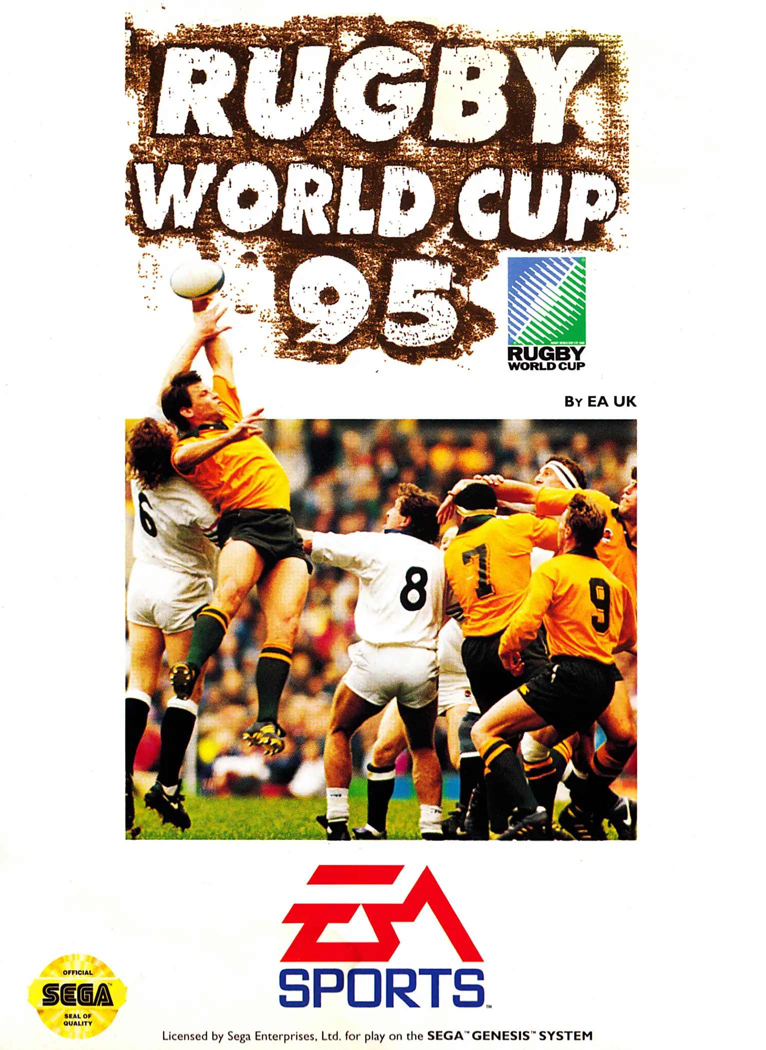 Capa de Rugby World Cup 95