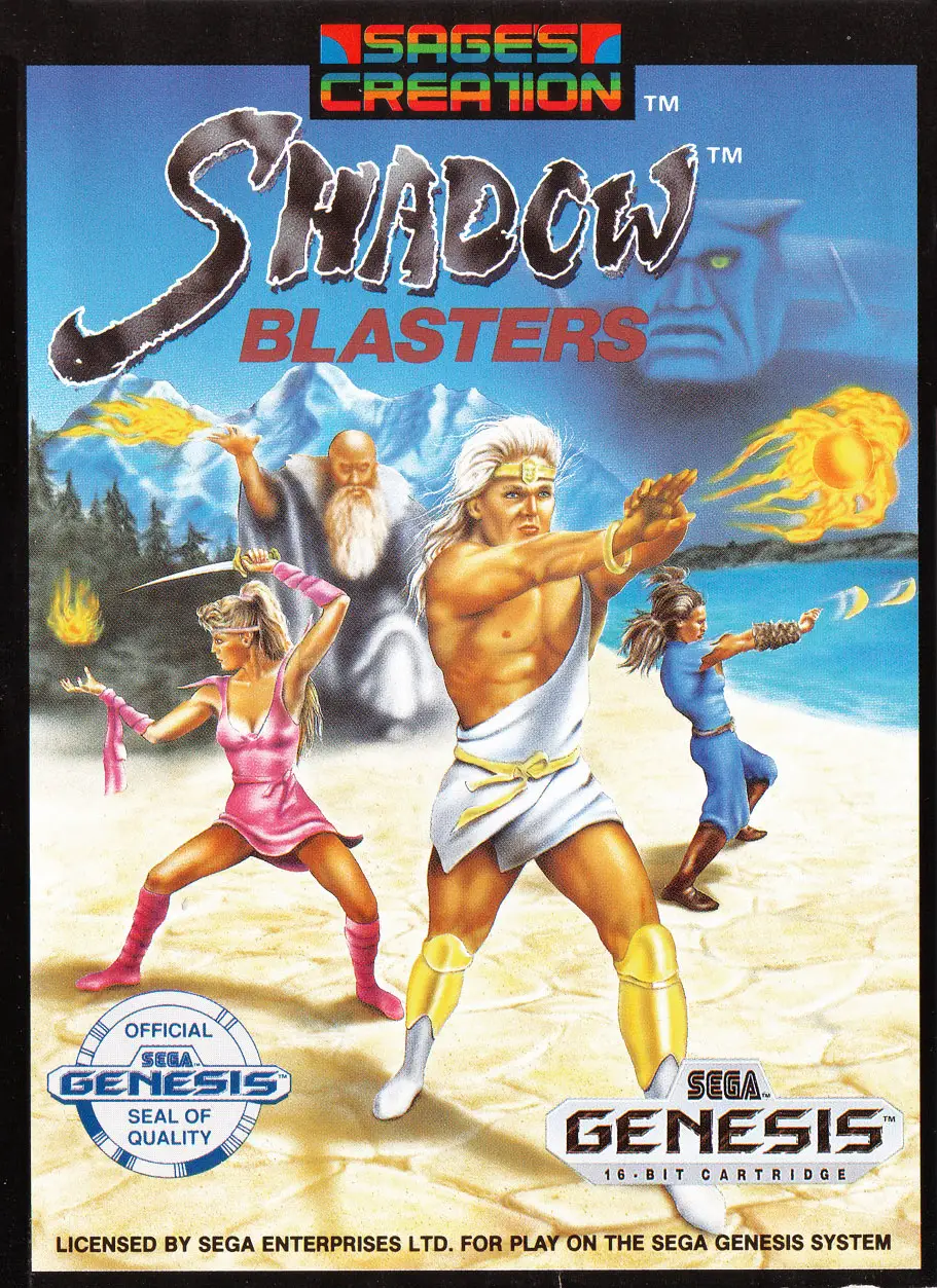 Capa de Shadow Blasters