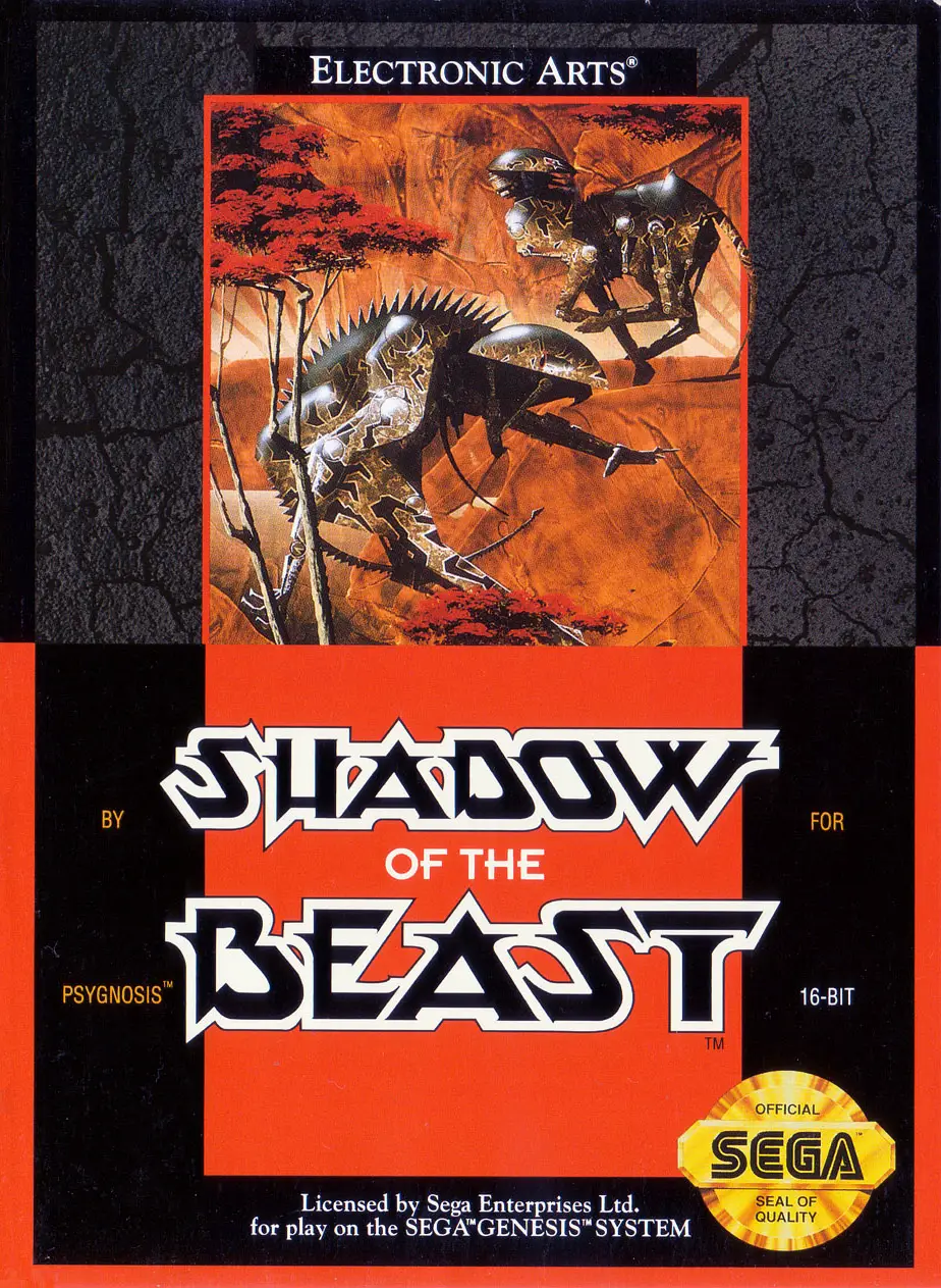 Capa de Shadow of the Beast