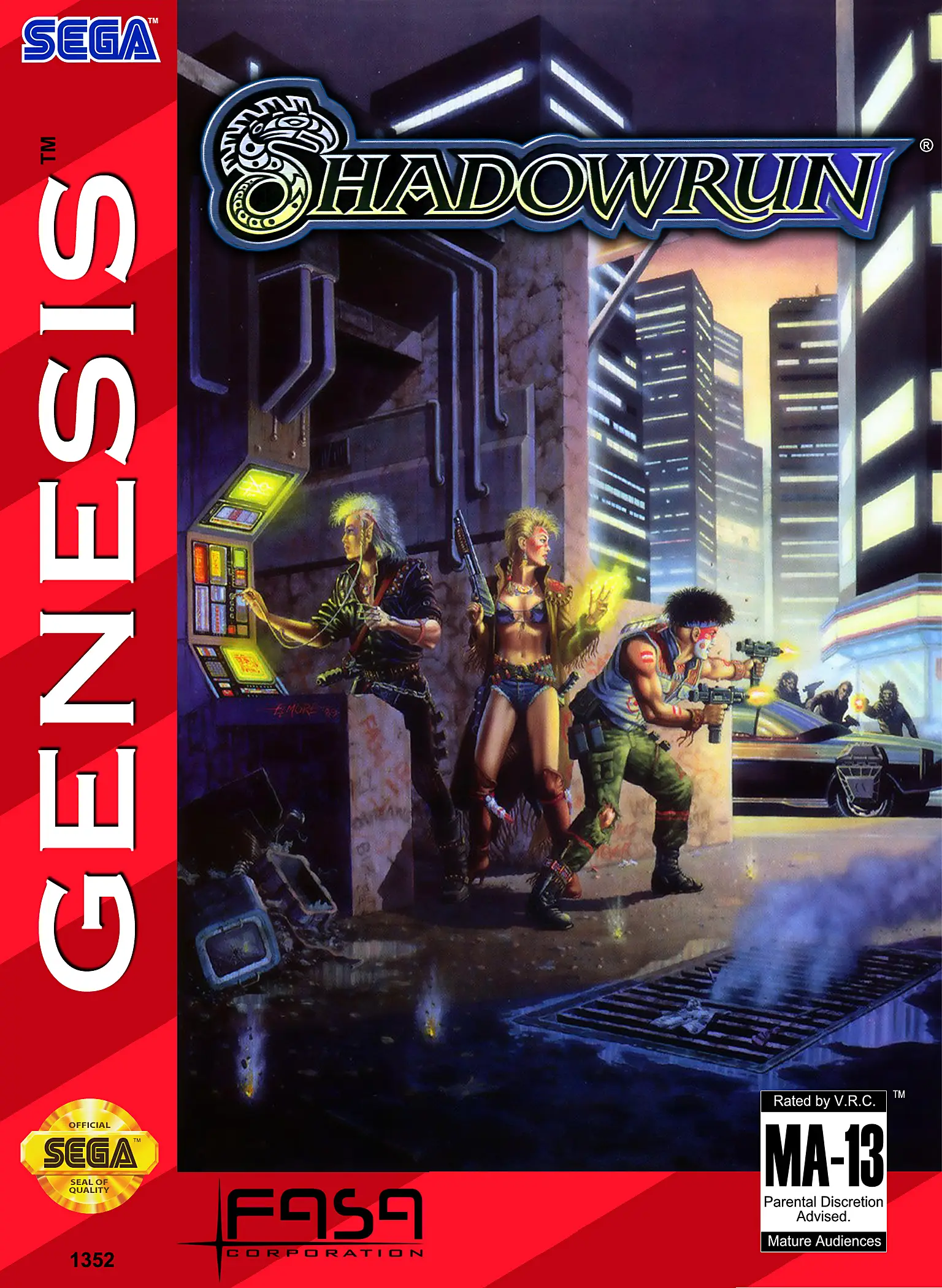 Capa de Shadowrun