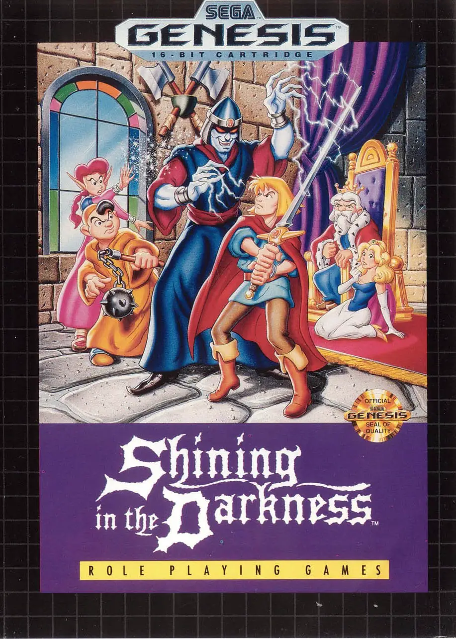 Capa de Shining in the Darkness