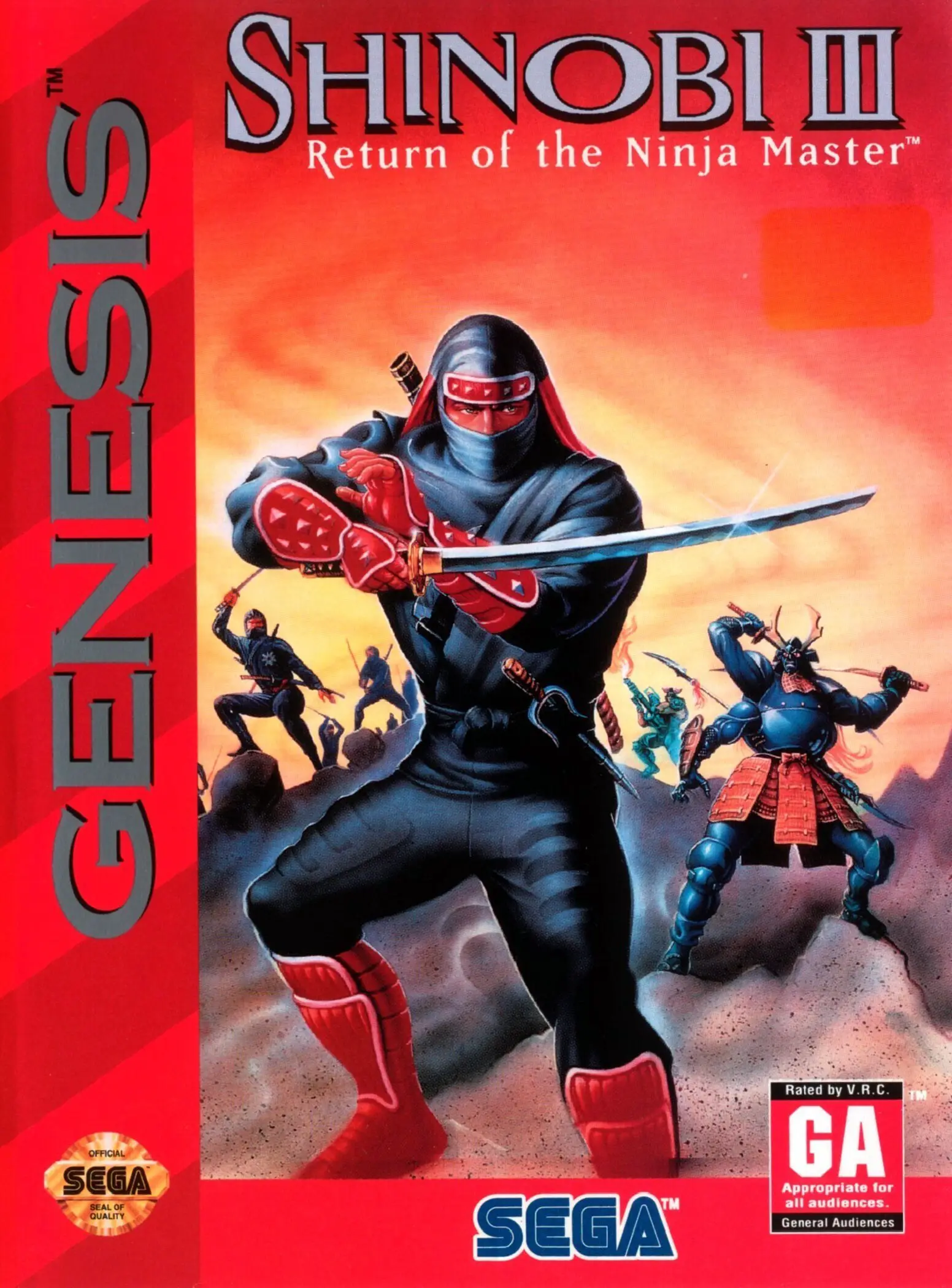 Capa de Shinobi III: Return of the Ninja Master