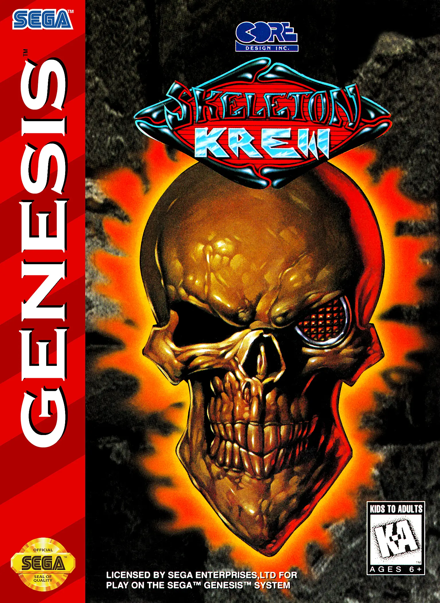 Capa de Skeleton Krew