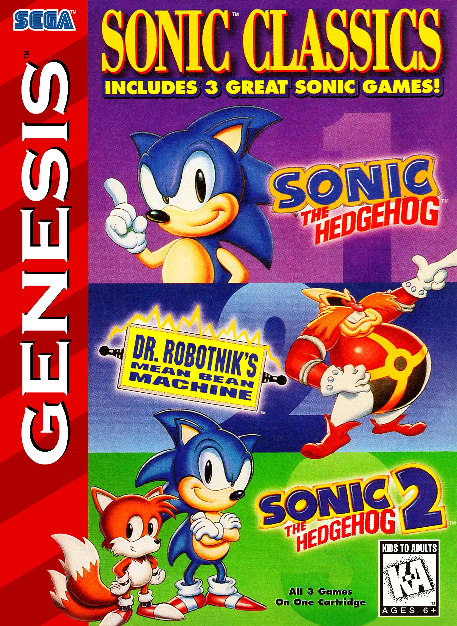 Capa de Sonic Classics