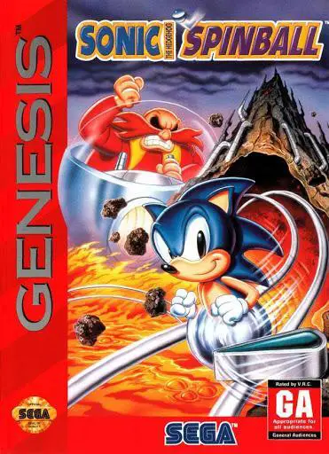 Capa de Sonic Spinball