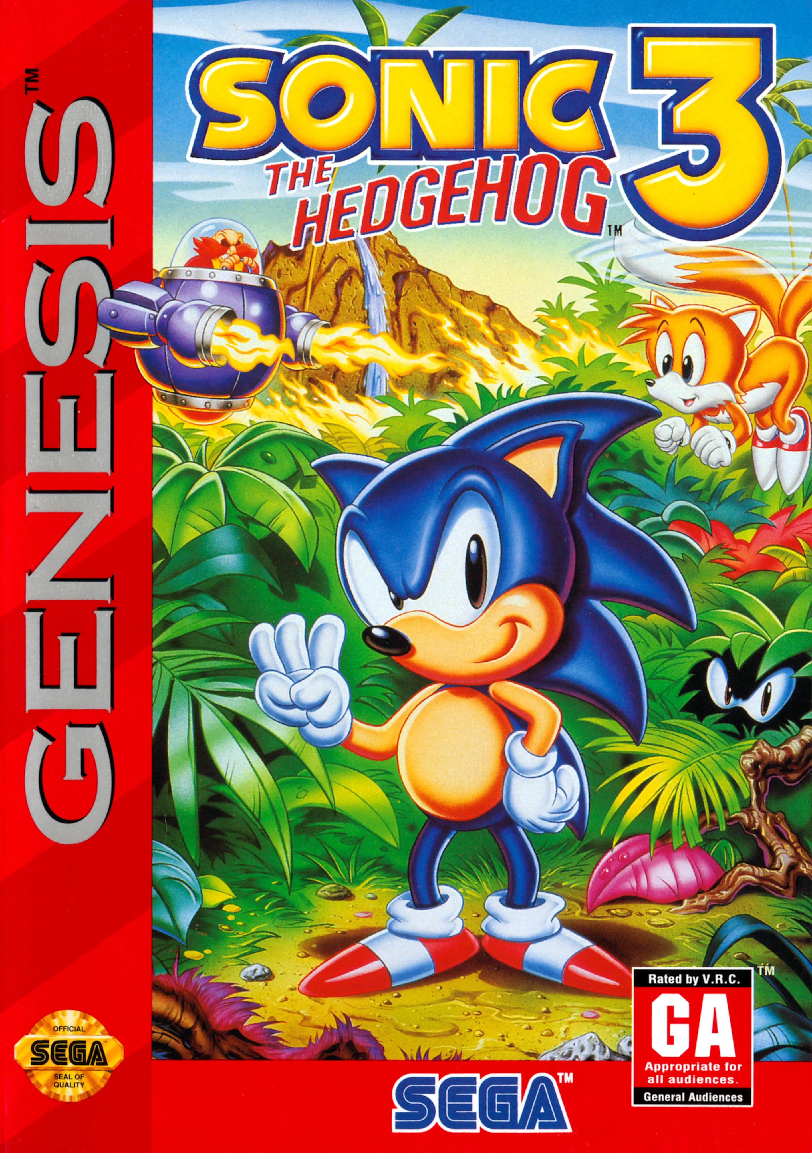 Capa de Sonic the Hedgehog 3