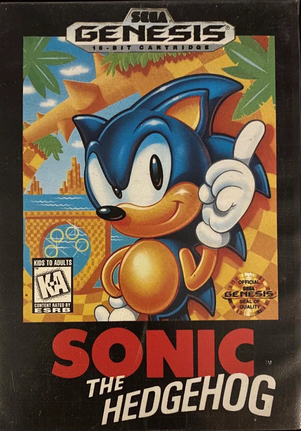 Capa de Sonic the Hedgehog