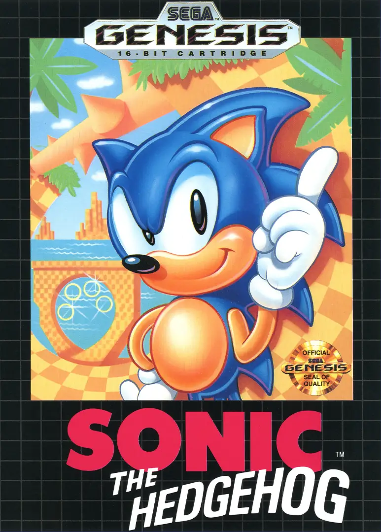 Capa de Sonic the Hedgehog