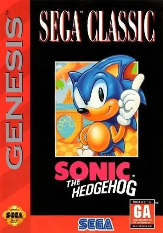 Capa de Sonic the Hedgehog