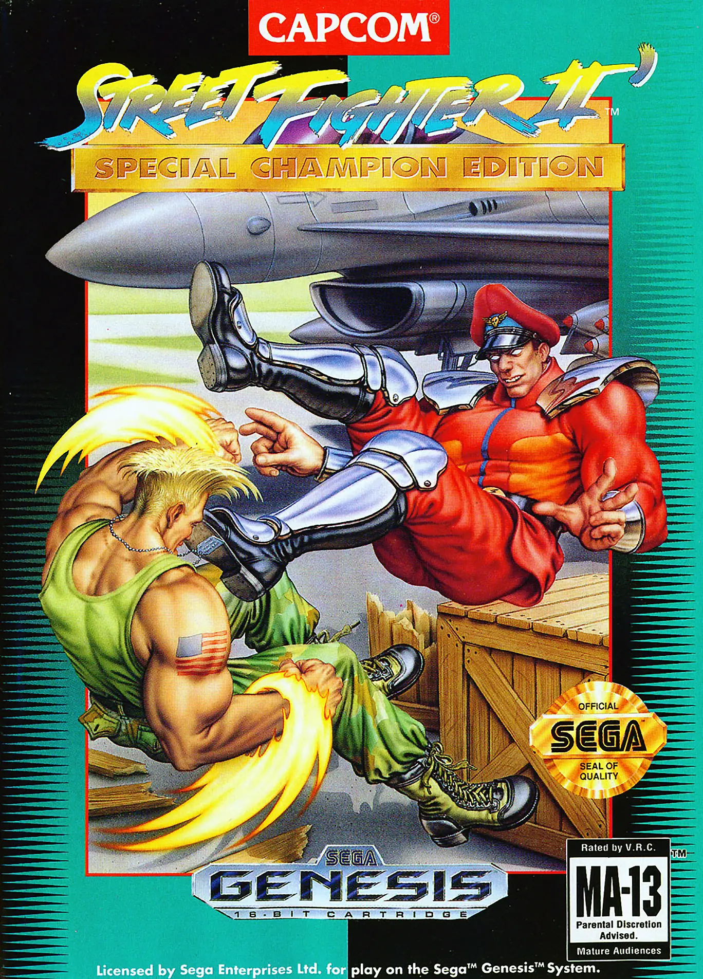 Capa de Street Fighter II': Special Champion Edition