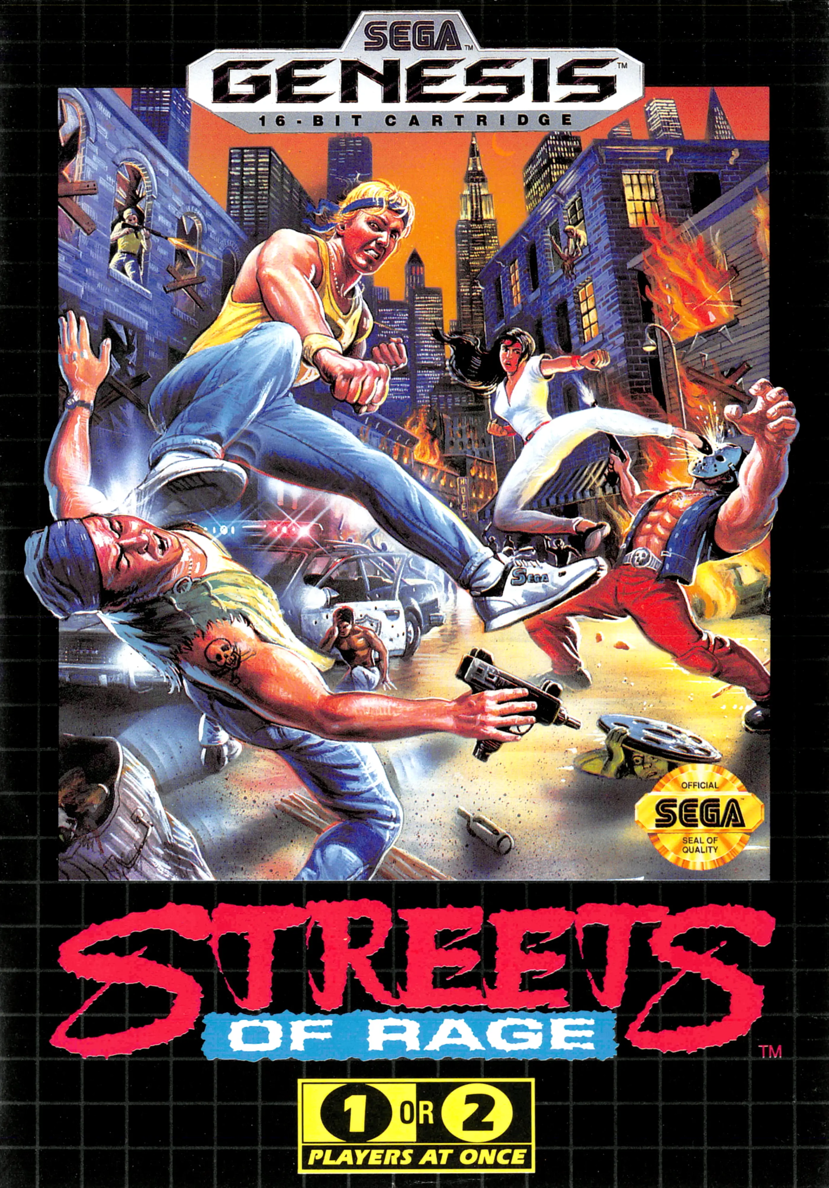 Capa de Streets of Rage