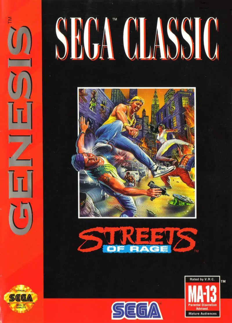 Capa de Streets of Rage
