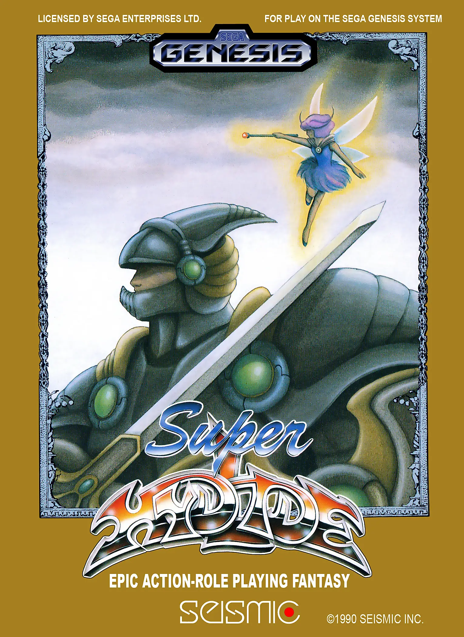 Capa de Super Hydlide