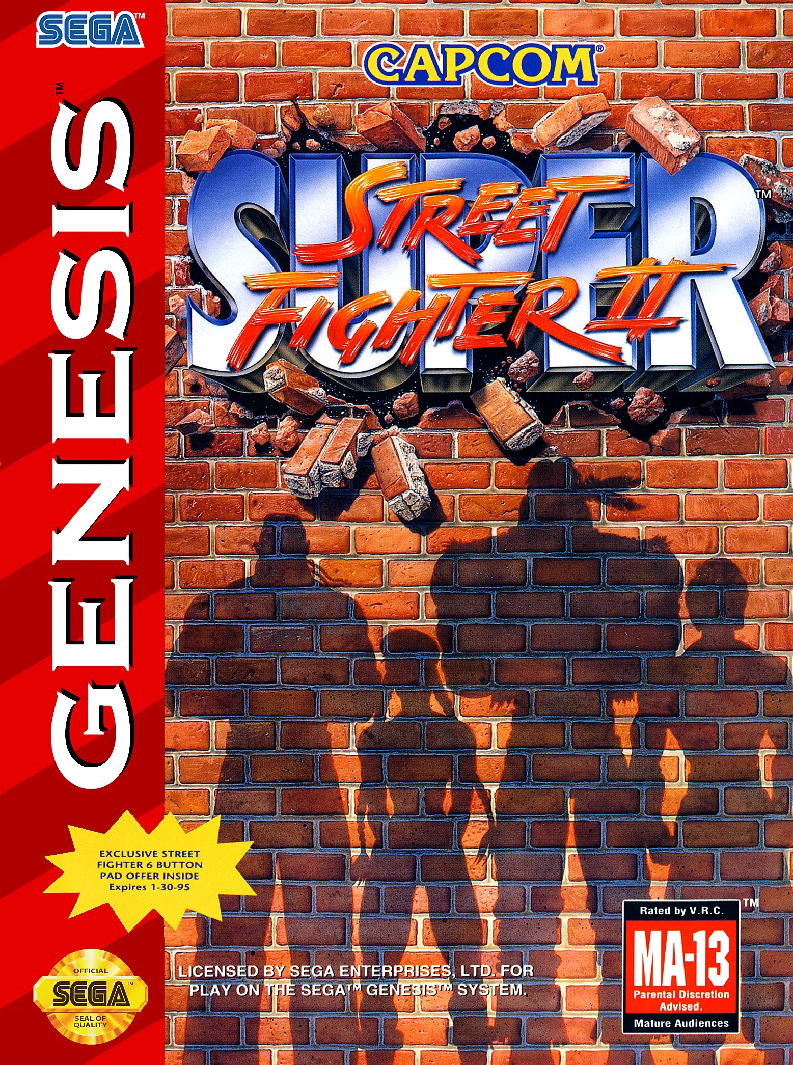 Capa de Super Street Fighter II: The New Challengers
