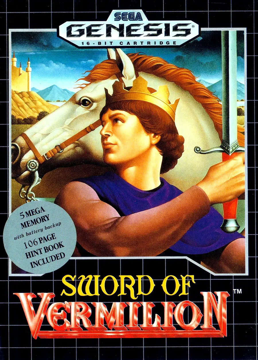 Capa de Sword of Vermilion