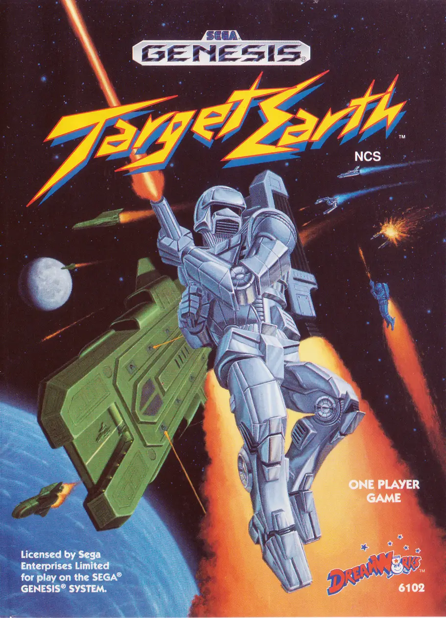 Capa de Target Earth