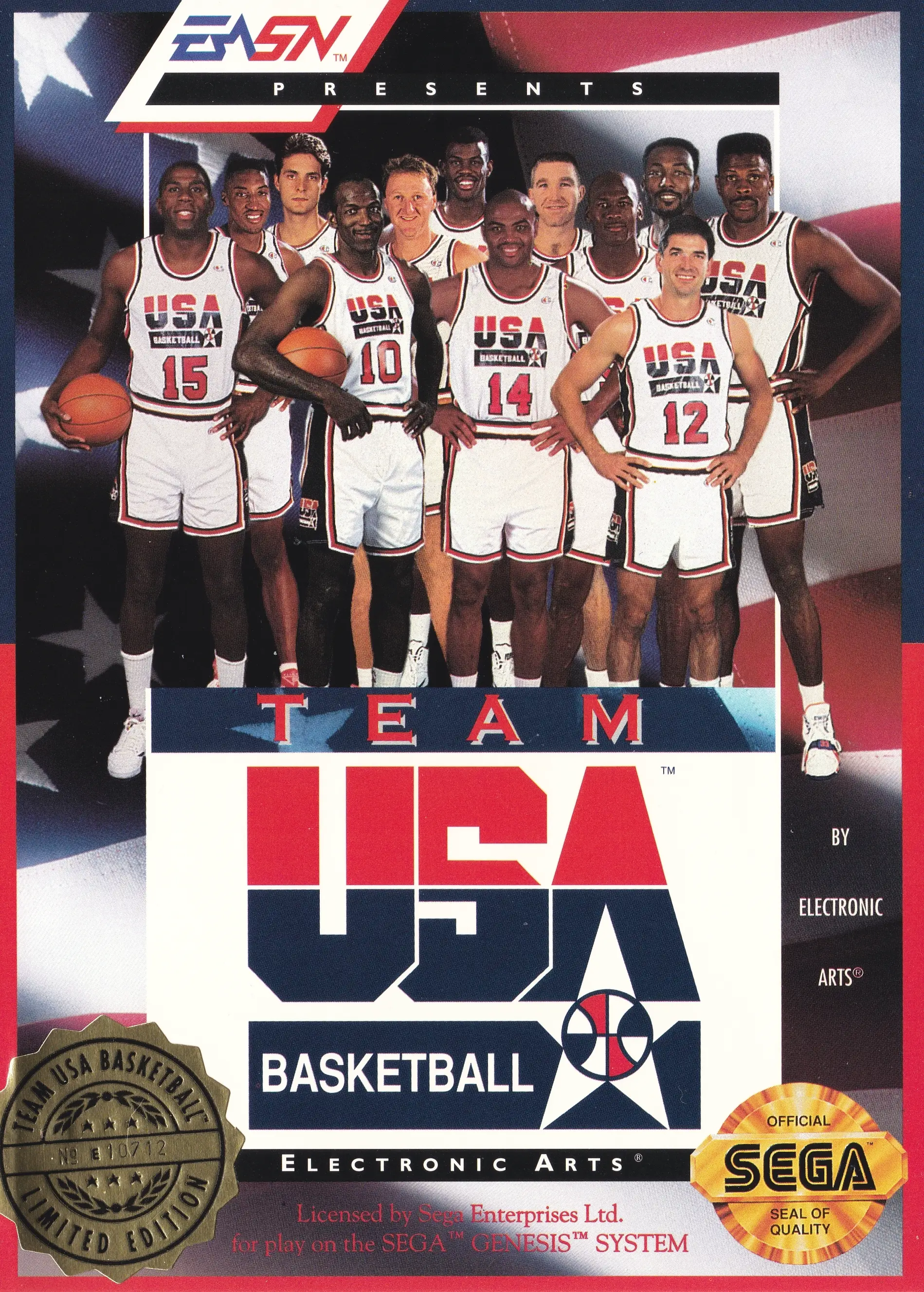 Capa de Team USA Basketball