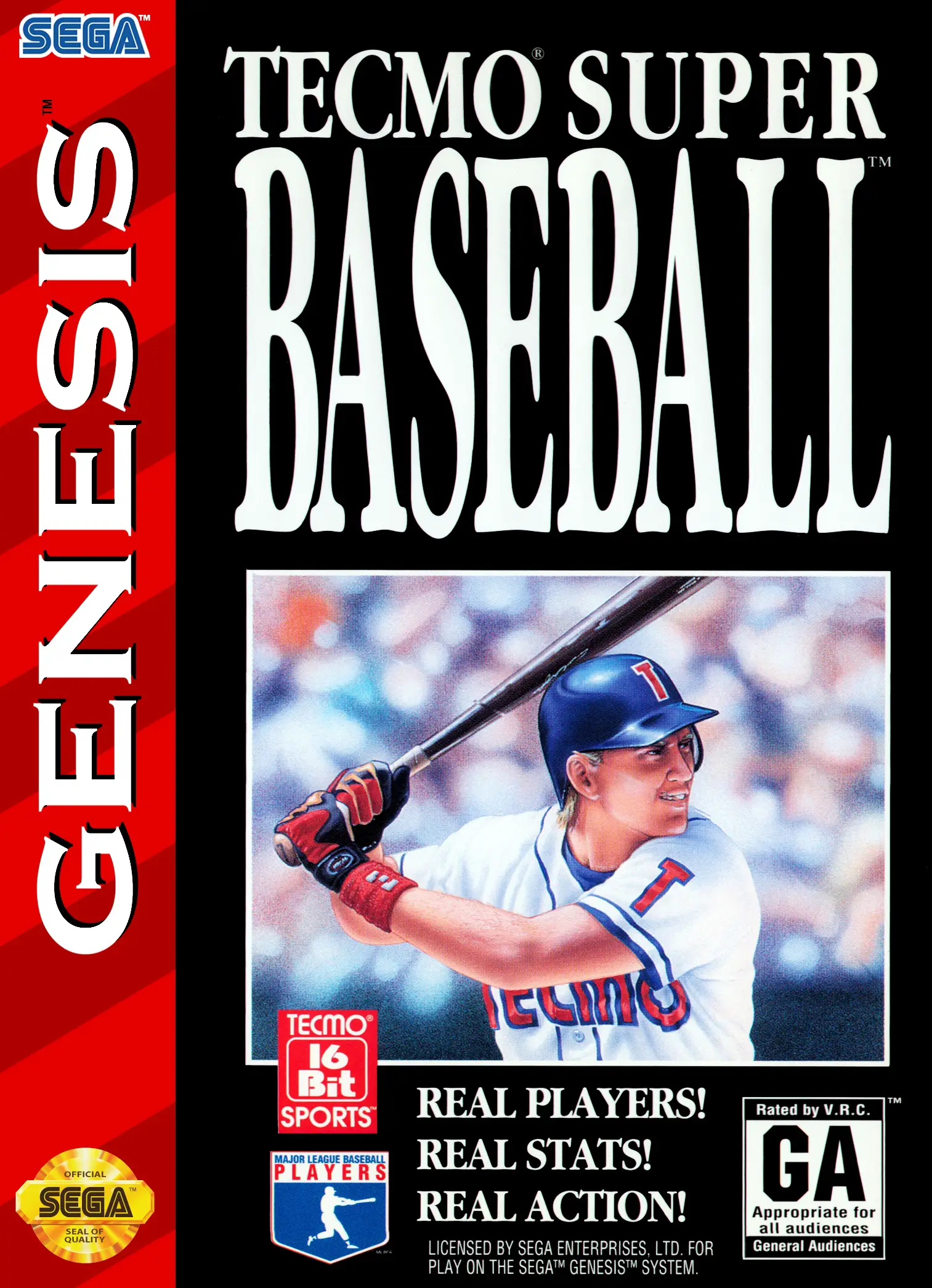 Capa de Tecmo Super Baseball