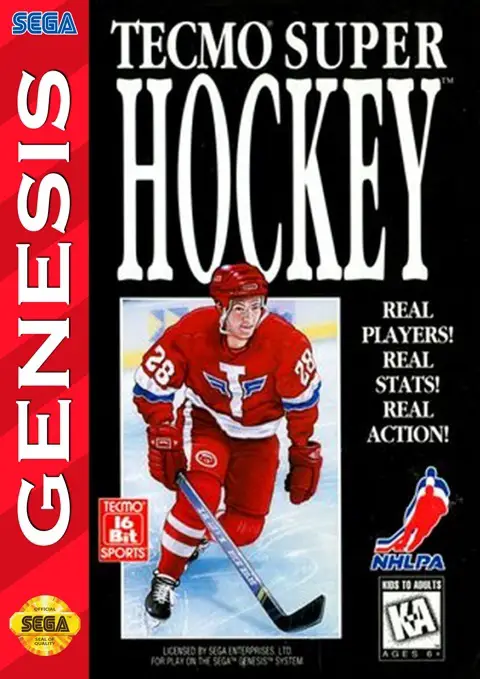 Capa de Tecmo Super Hockey