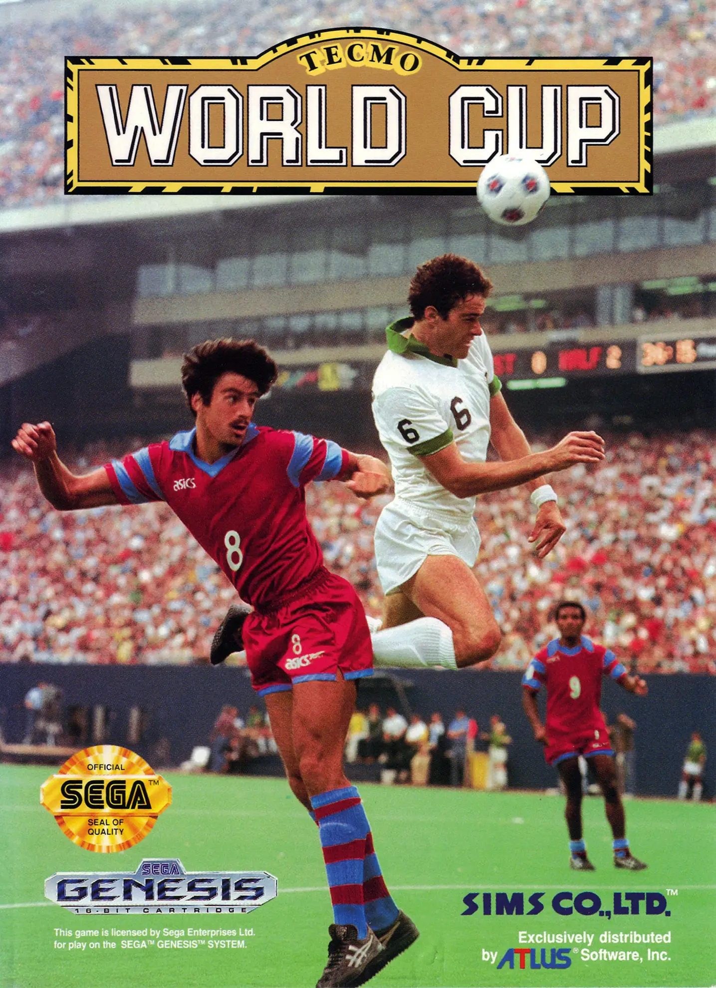 Capa de Tecmo World Cup