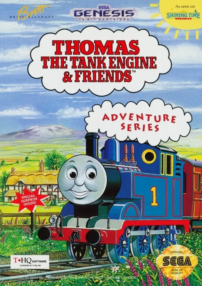 Capa de Thomas the Tank Engine & Friends