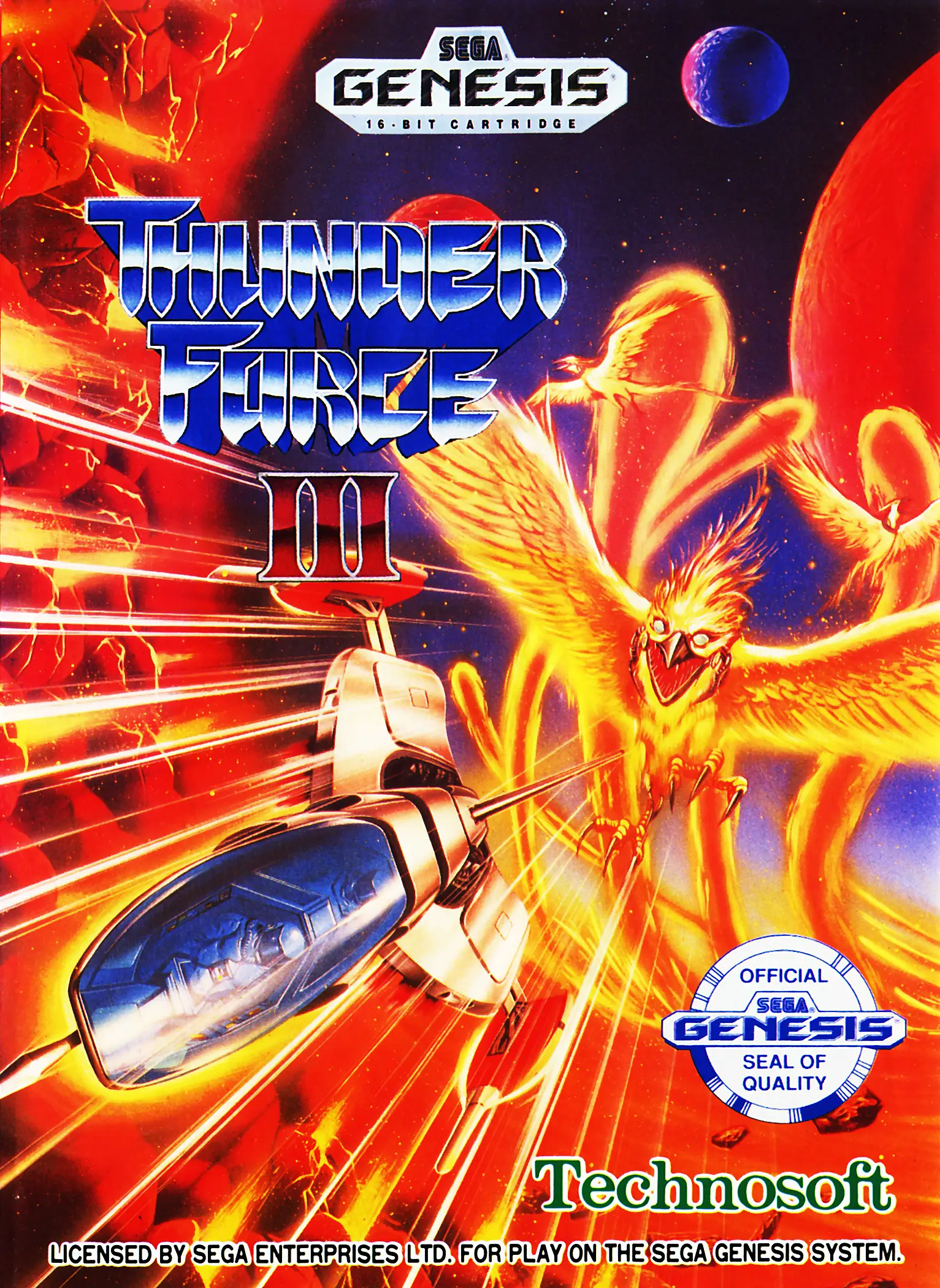 Capa de Thunder Force III