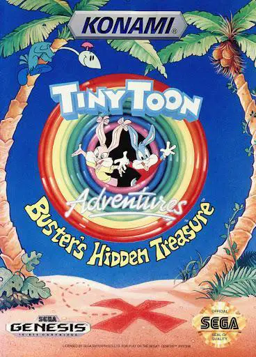 Capa de Tiny Toon Adventures: Buster's Hidden Treasure