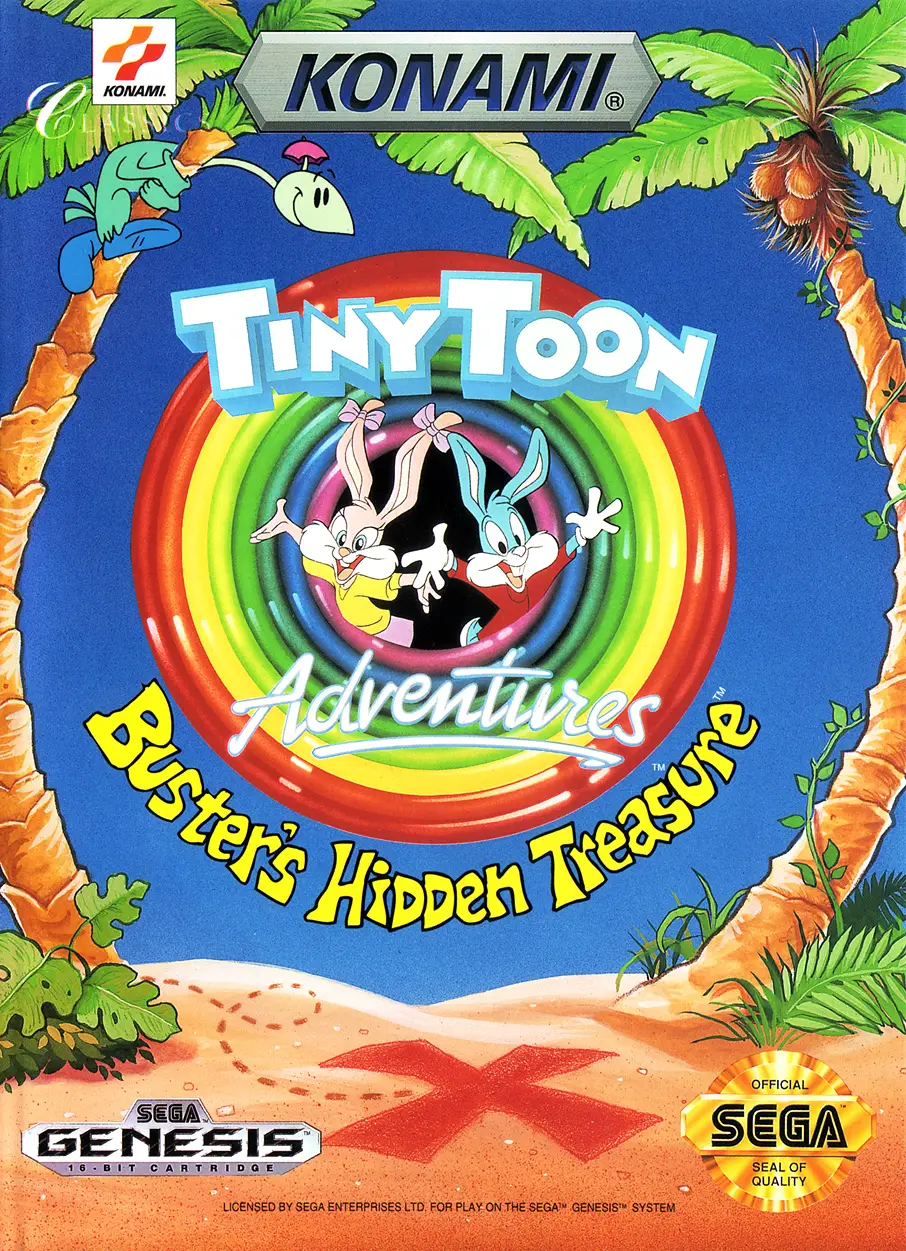 Capa de Tiny Toon Adventures: Buster's Hidden Treasure