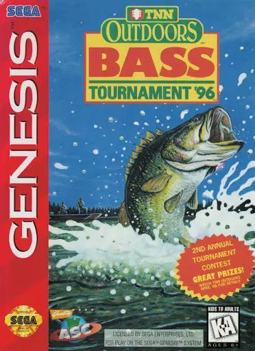 Capa de TNN Outdoors Bass Tournament '96
