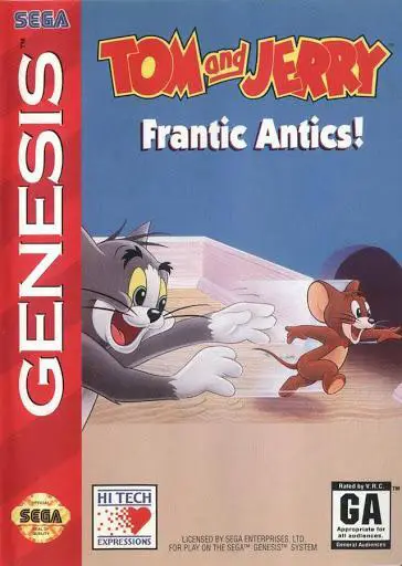 Capa de Tom and Jerry: Frantic Antics!