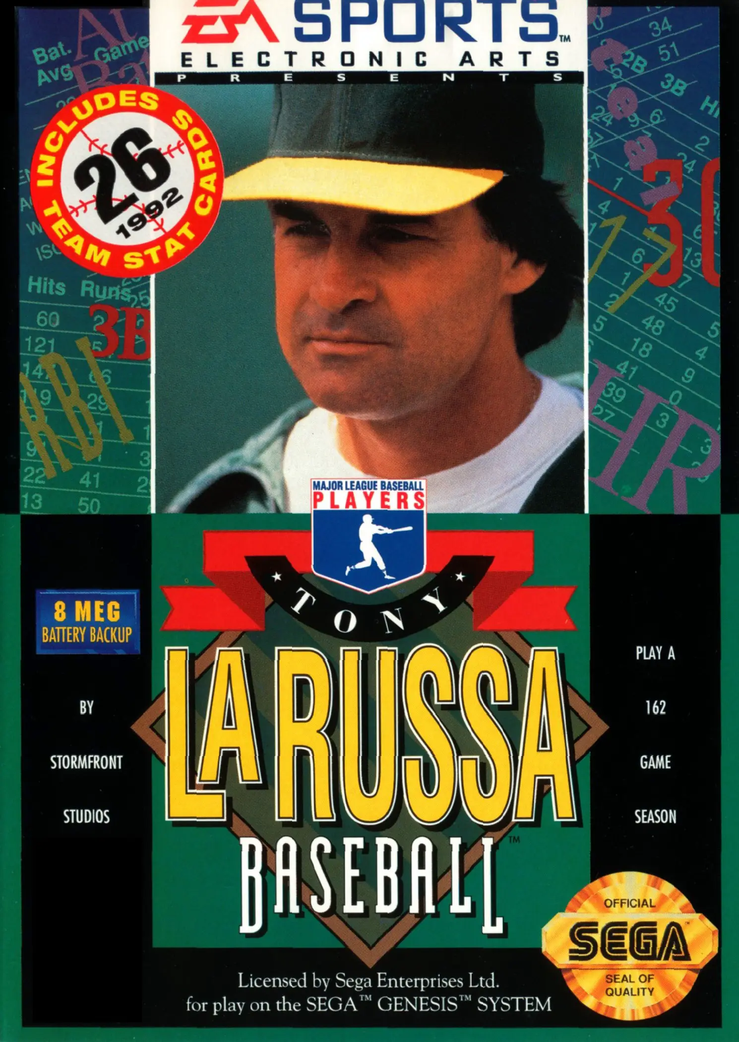 Capa de Tony La Russa Baseball