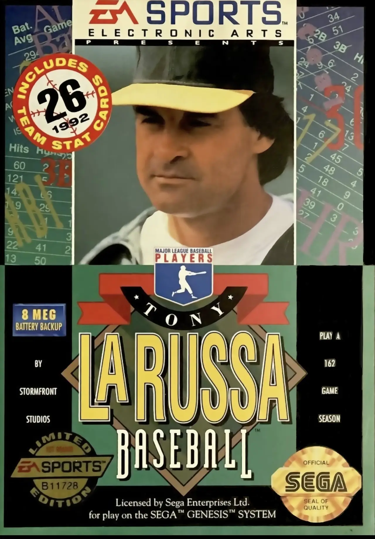 Capa de Tony La Russa Baseball