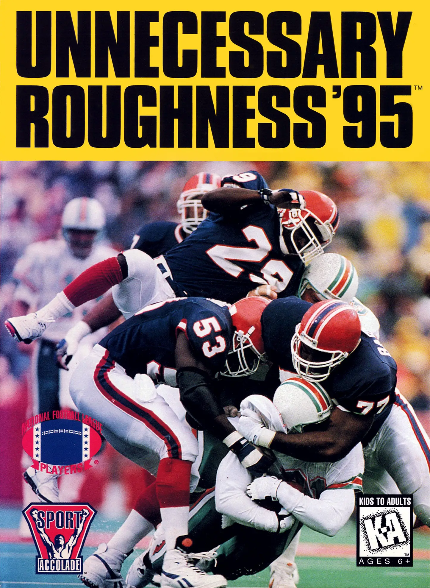 Capa de Unnecessary Roughness '95