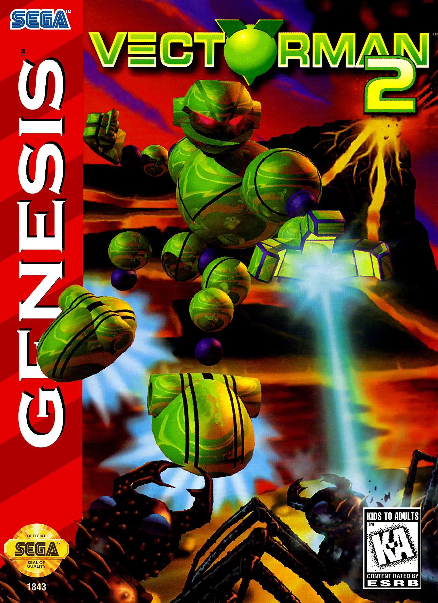 Capa de Vectorman 2