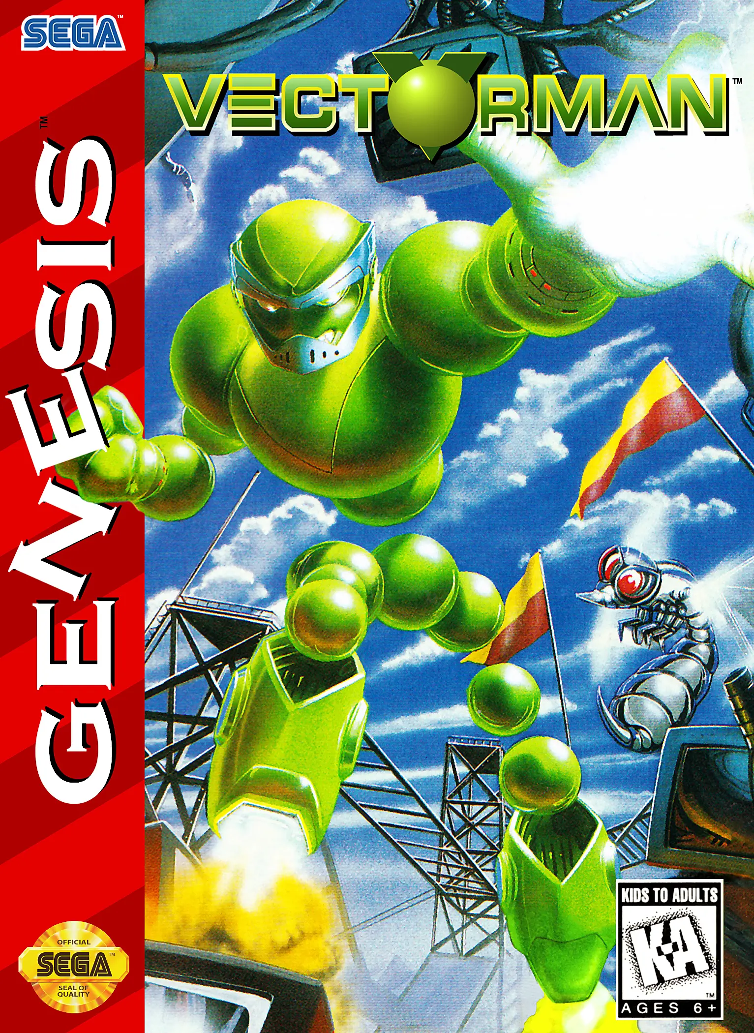 Capa de Vectorman