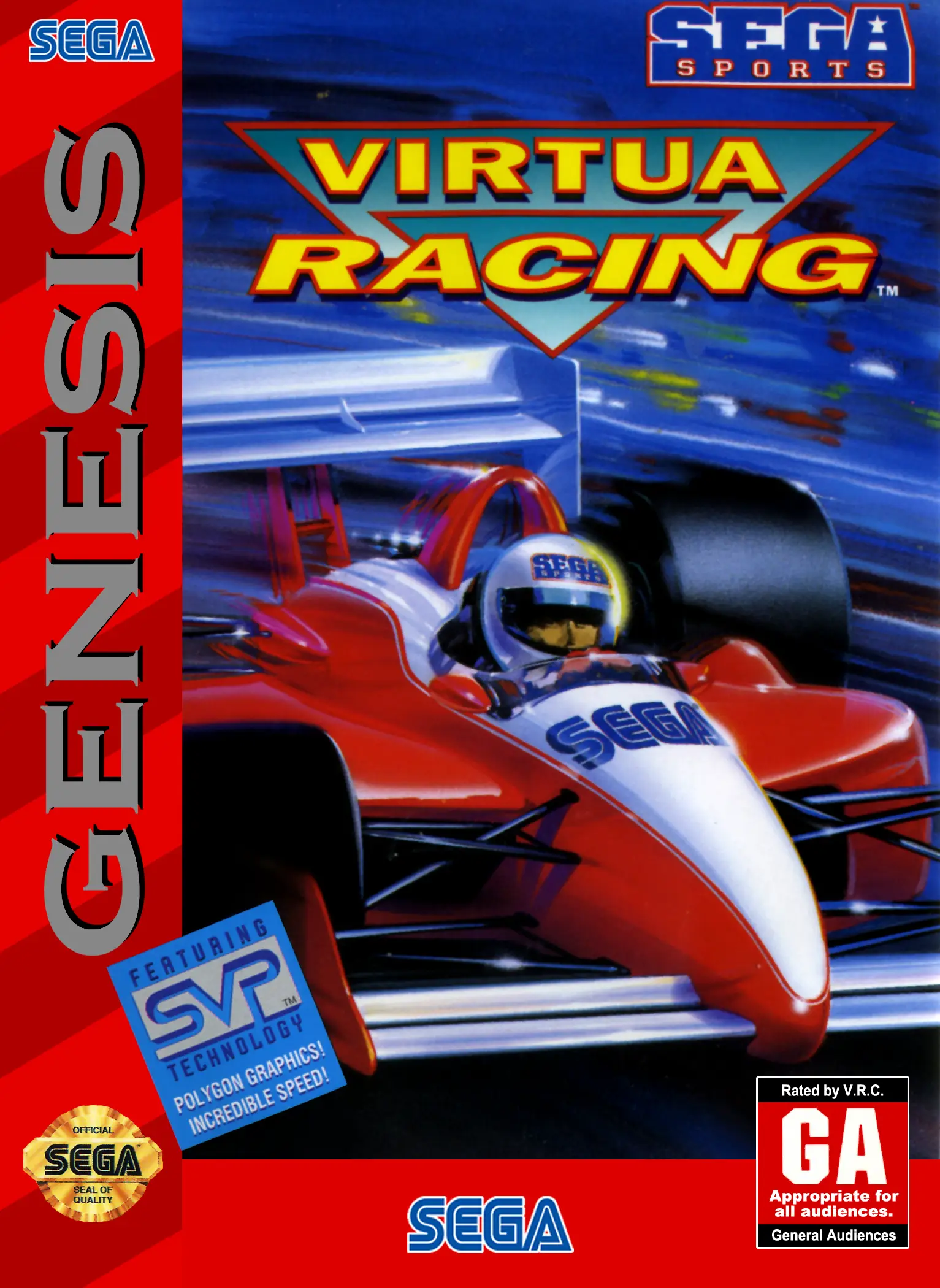 Capa de Virtua Racing
