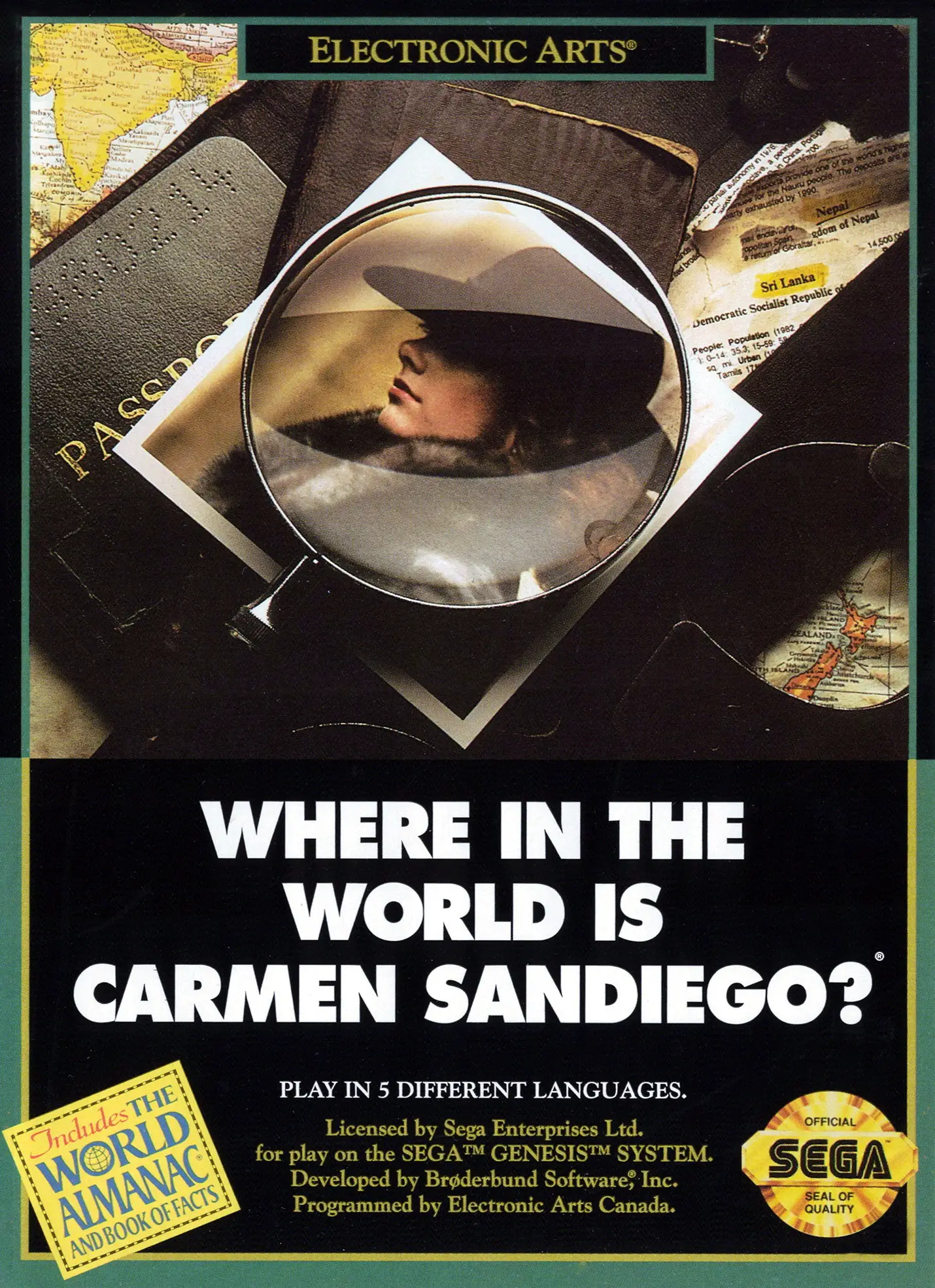 Capa de Where In The World Is Carmen Sandiego?